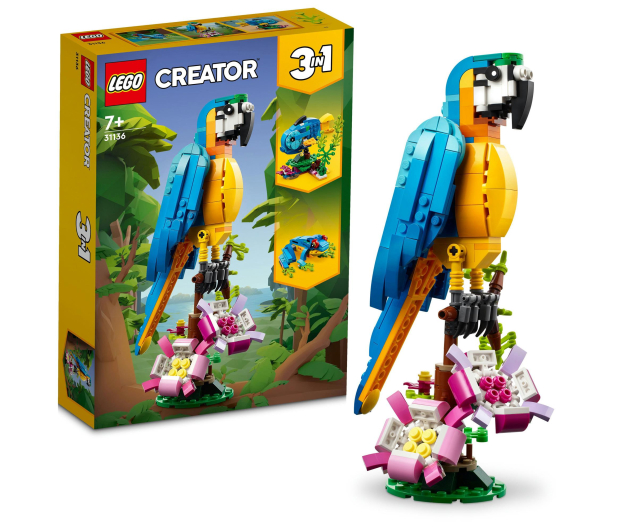 LEGO Creator 31136 Egzotyczna papuga - 1091313 - zdjęcie 9